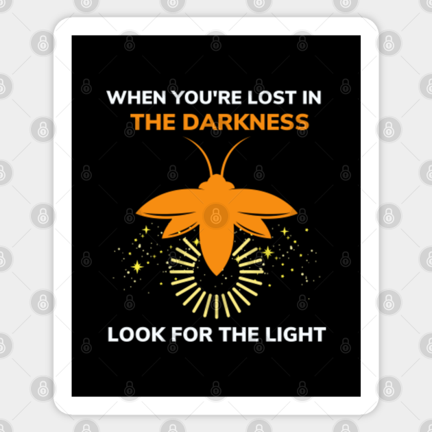 When you're lost in the darkness, look for the light Firefly
